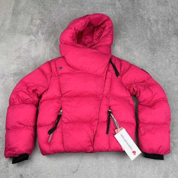 Obermeyer Other - NEW Obermeyer Isla Jacket Teen Girl's Small Size 8 Pink Puffer‎ Snow 31101